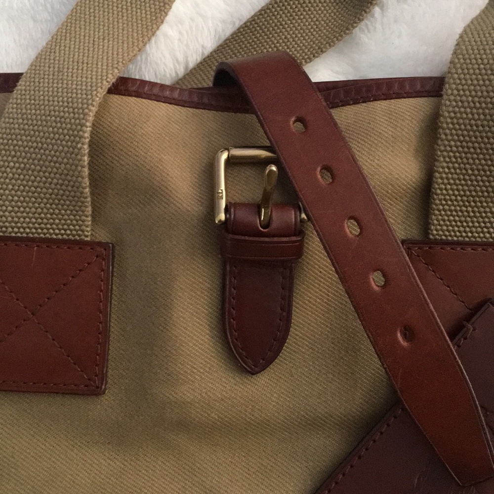 RARE Purple Label Ralph Lauren Tote - Picture 14 of 16